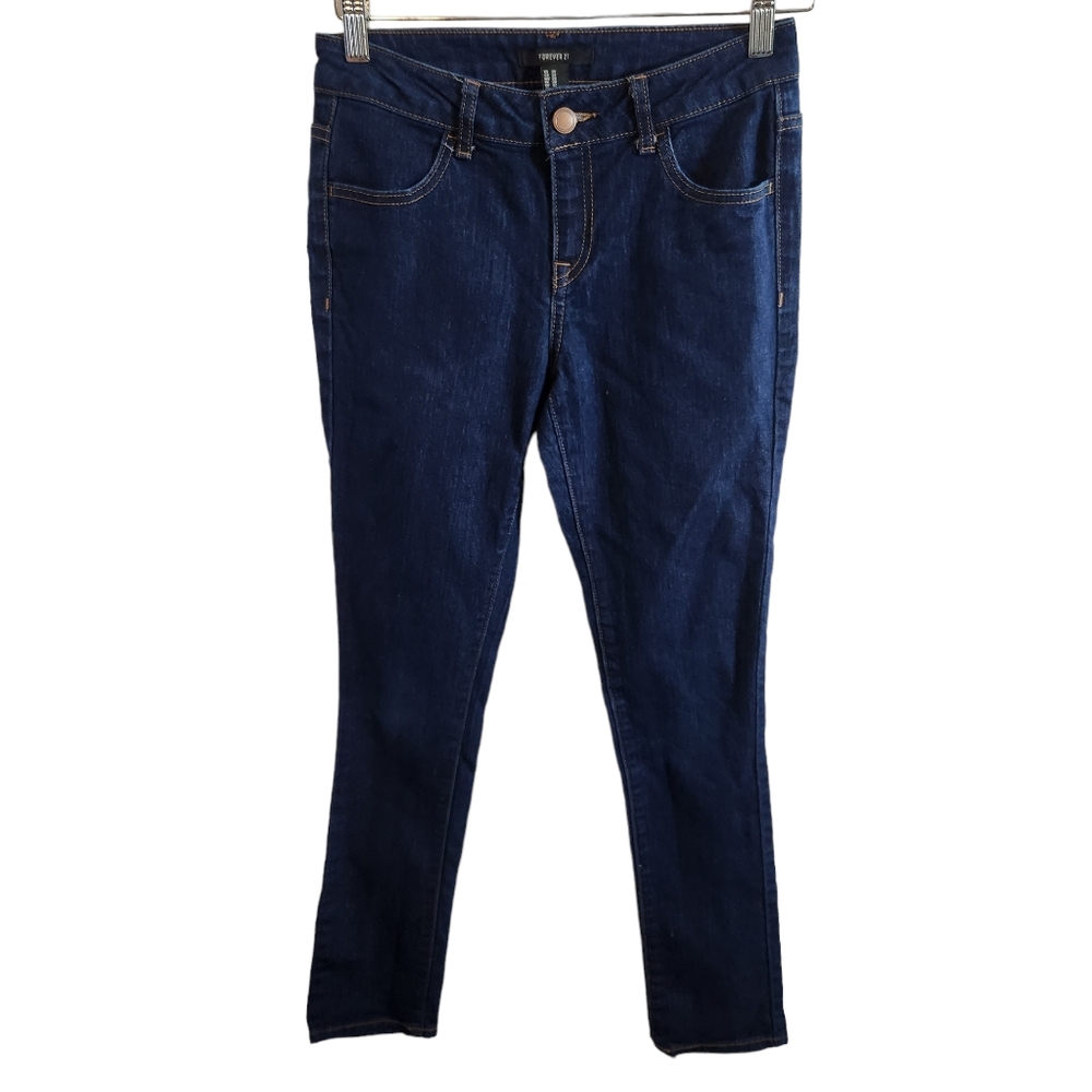 Forever 21 Women's Blue Denim Jeans